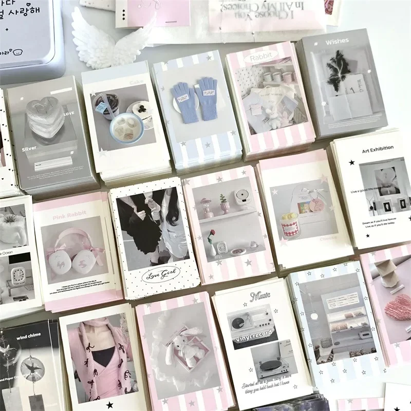 การ์ดสะสมสไตล์เกาหลี 30 ชิ้น ส - Korean Lifestyle Aesthetic บทวิจารณ์และราคา